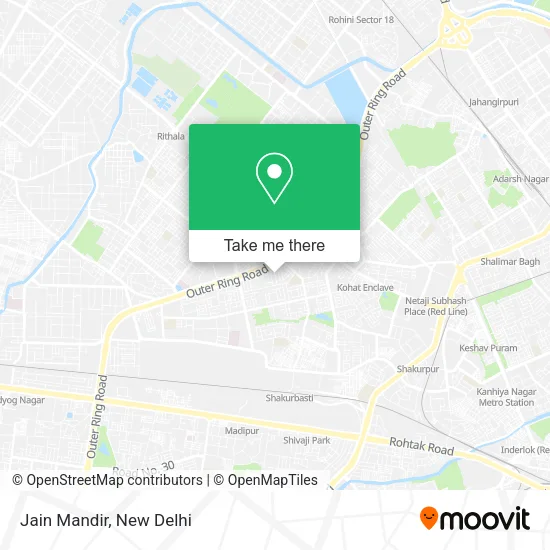 Jain Mandir map