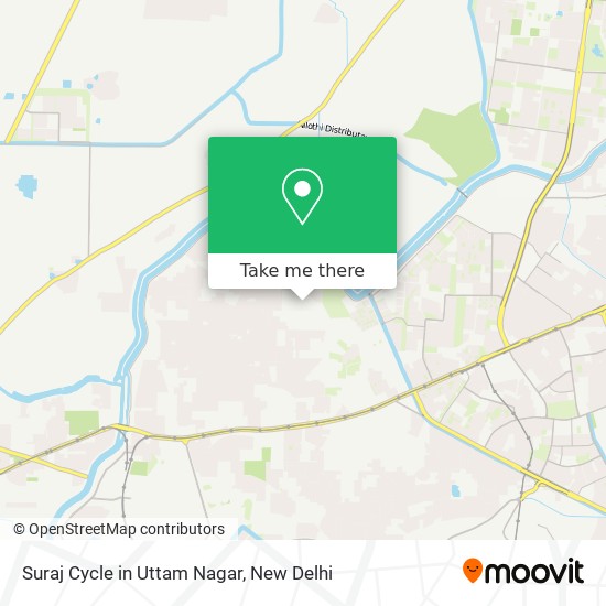 Suraj Cycle in Uttam Nagar map