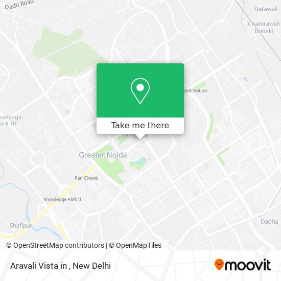 Aravali Vista in map