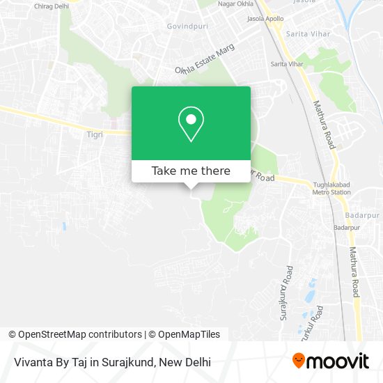 Vivanta By Taj in Surajkund map