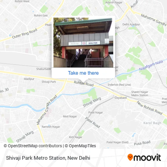 Shivaji Park Metro Station map