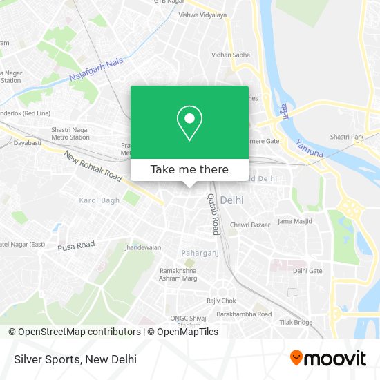 Silver Sports map