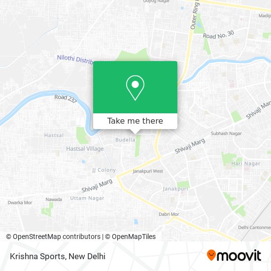 Krishna Sports map