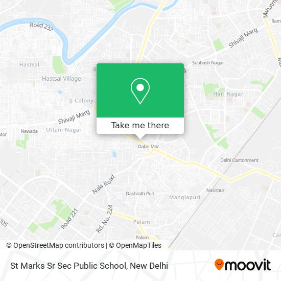 St Marks Sr Sec Public School map