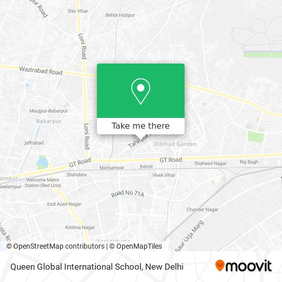 Queen Global International School map