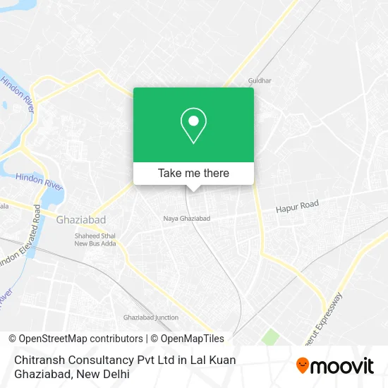 Chitransh Consultancy Pvt Ltd in Lal Kuan Ghaziabad map