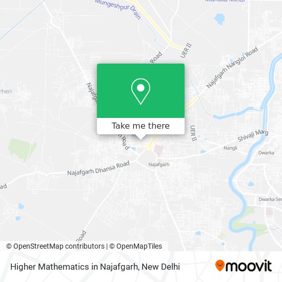 Higher Mathematics in Najafgarh map