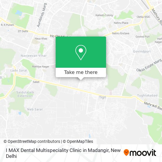 I MAX Dental Multispeciality Clinic in Madangir map