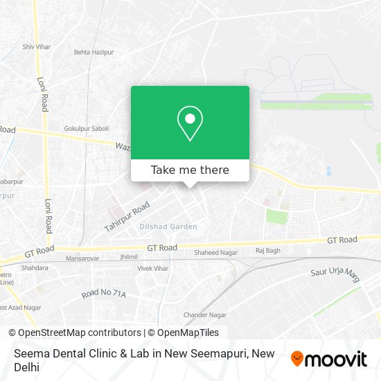 Seema Dental Clinic & Lab in New Seemapuri map