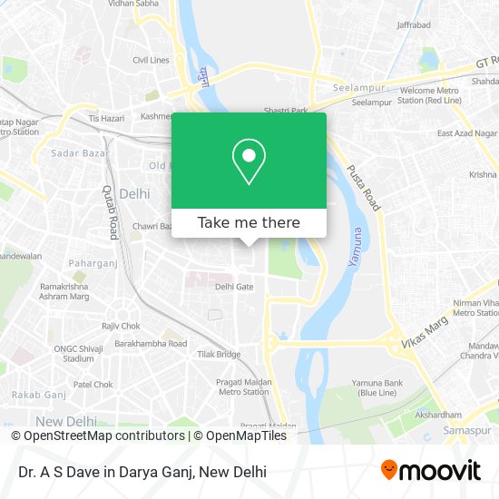 Dr. A S Dave in Darya Ganj map