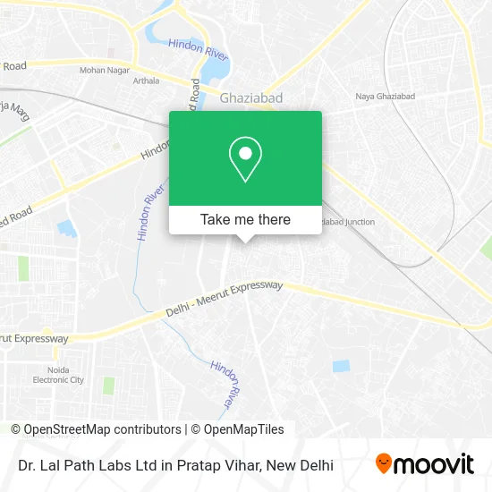 Dr. Lal Path Labs Ltd in Pratap Vihar map