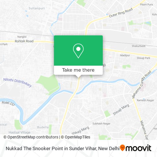 Nukkad The Snooker Point in Sunder Vihar map