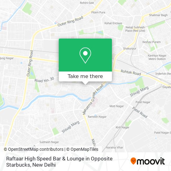 Raftaar High Speed Bar & Lounge in Opposite Starbucks map