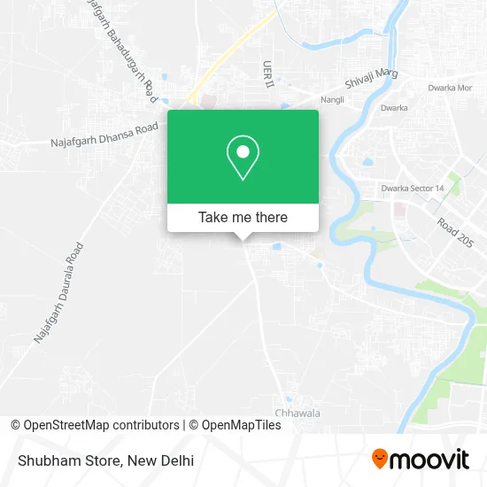 Shubham Store map