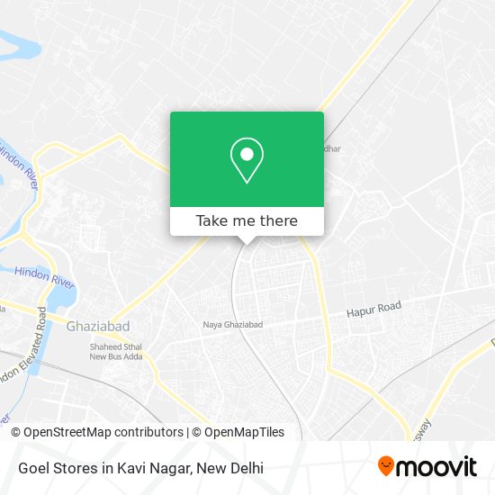 Goel Stores in Kavi Nagar map