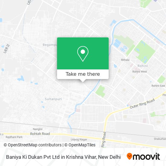 Baniya Ki Dukan Pvt Ltd in Krishna Vihar map