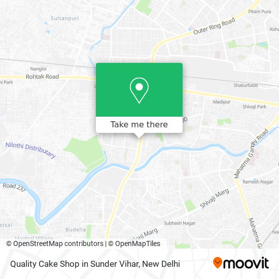 Quality Cake Shop in Sunder Vihar map