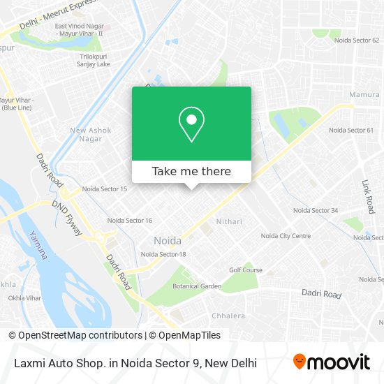 Laxmi Auto Shop. in Noida Sector 9 map