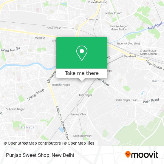 Punjab Sweet Shop map