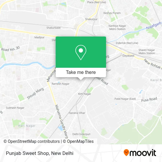 Punjab Sweet Shop map