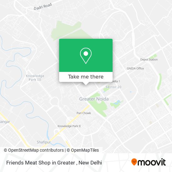 Friends Meat Shop in Greater map