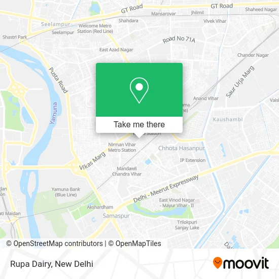 Rupa Dairy map