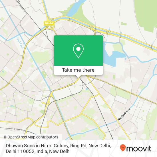 Dhawan Sons in Nimri Colony, Ring Rd, New Delhi, Delhi 110052, India map