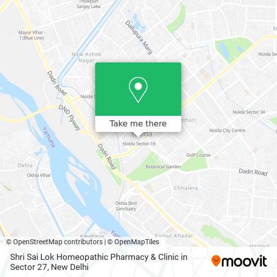 Shri Sai Lok Homeopathic Pharmacy & Clinic in Sector 27 map