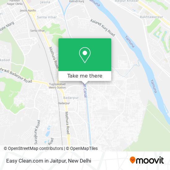 Easy Clean.com in Jaitpur map