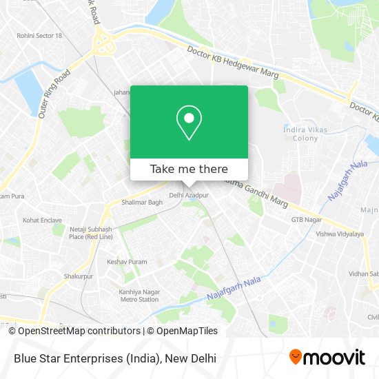 Blue Star Enterprises (India) map