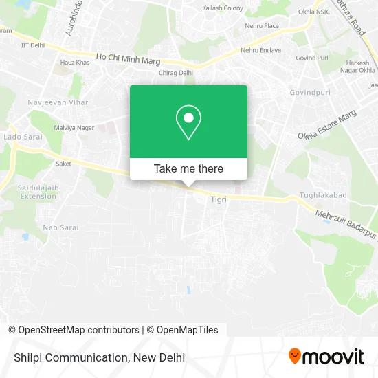 Shilpi Communication map