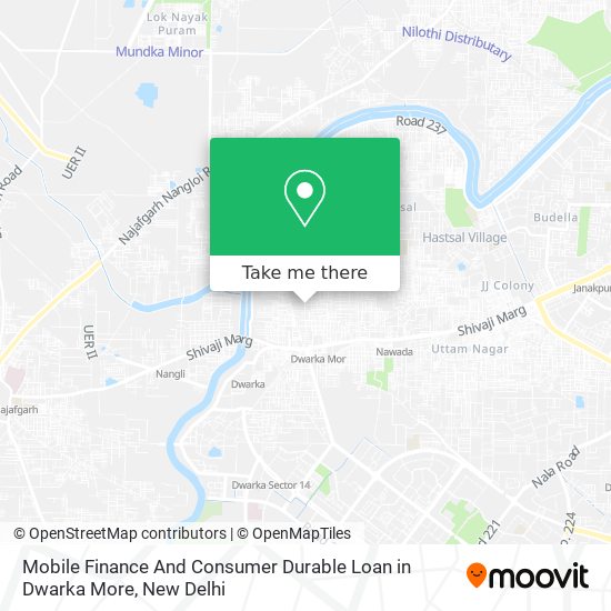 Mobile Finance And Consumer Durable Loan in Dwarka More map