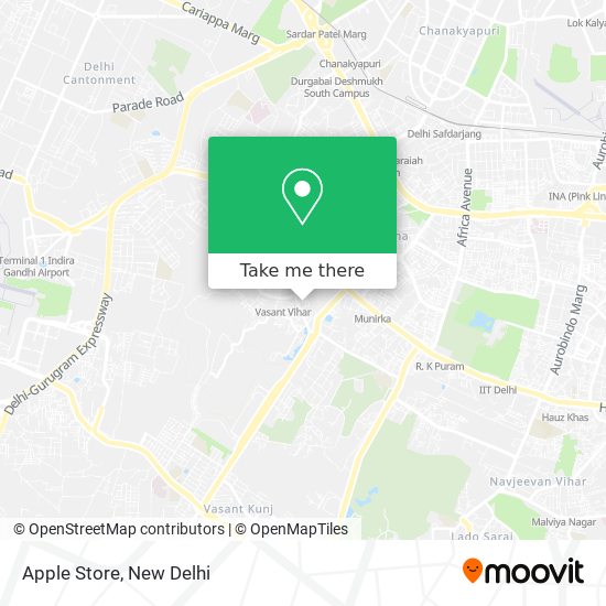 Apple Store map