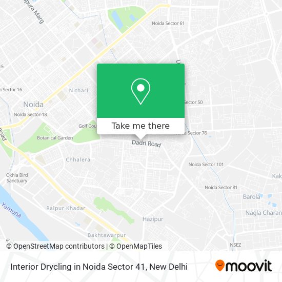 Interior Drycling in Noida Sector 41 map