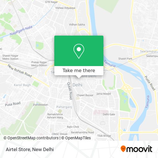 Airtel Store map