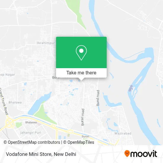 Vodafone Mini Store map