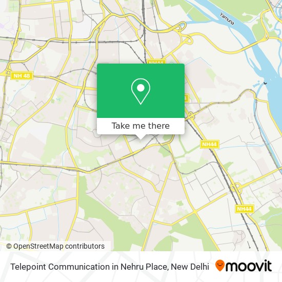 Telepoint Communication in Nehru Place map