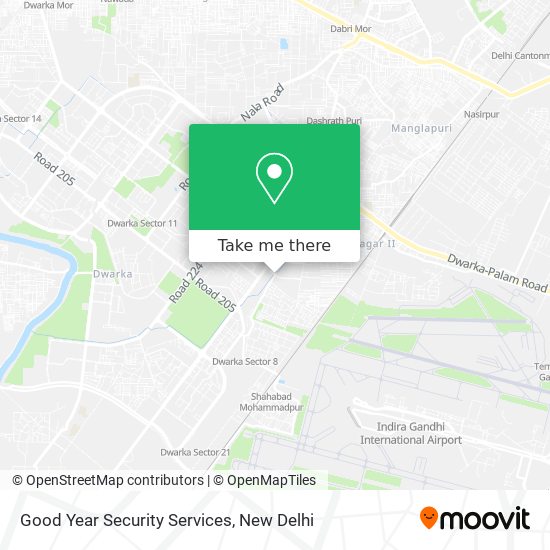 Good Year Security Services map