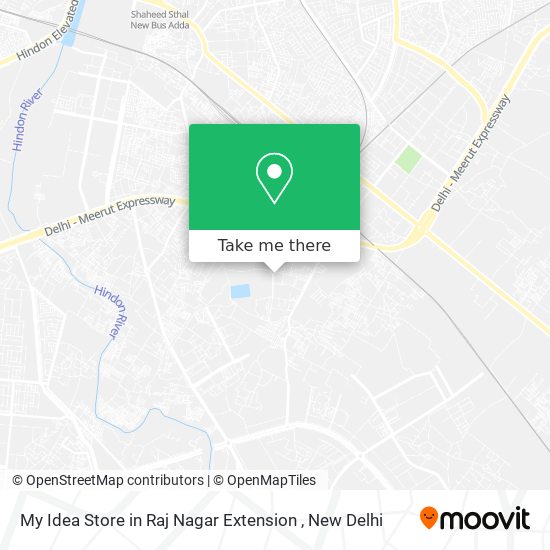 My Idea Store in Raj Nagar Extension map