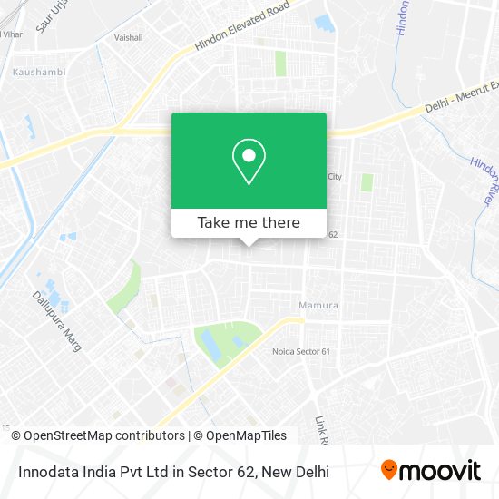 Innodata India Pvt Ltd in Sector 62 map