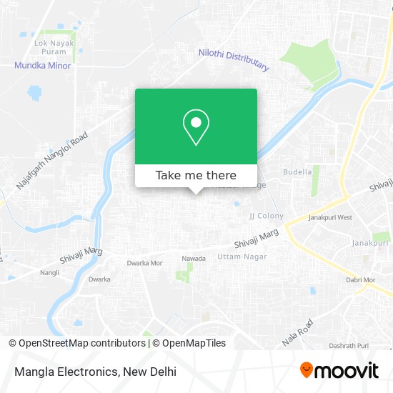 Mangla Electronics map