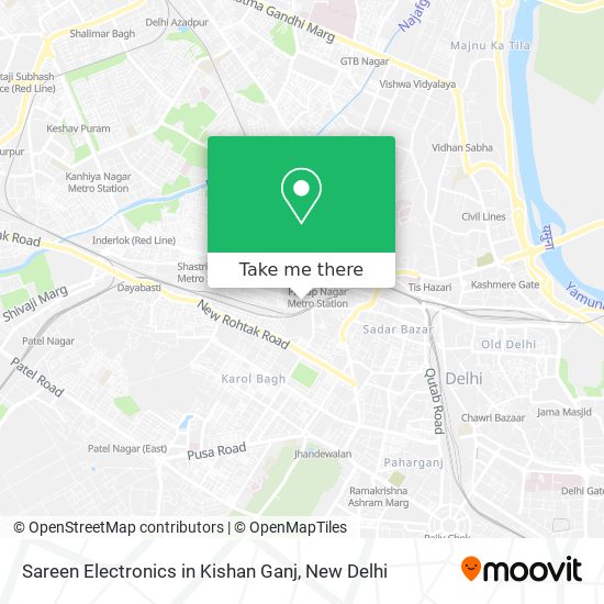 Sareen Electronics in Kishan Ganj map