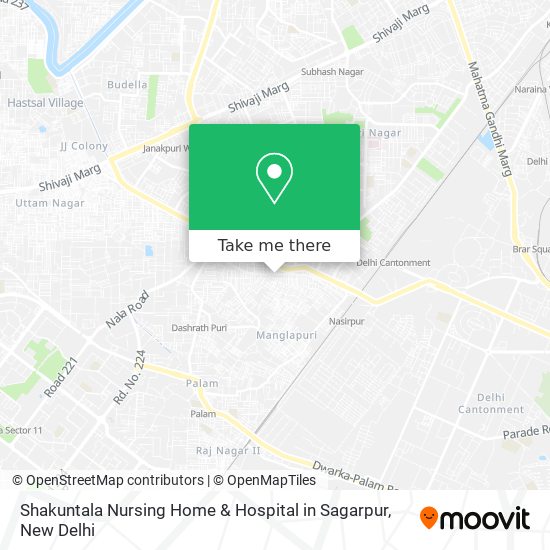 Shakuntala Nursing Home & Hospital in Sagarpur map