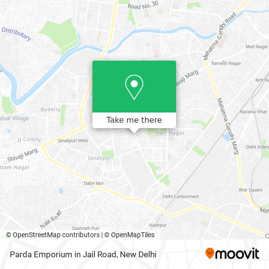 Parda Emporium in Jail Road map