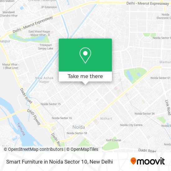 Smart Furniture in Noida Sector 10 map