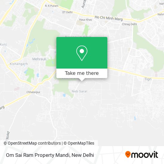 Om Sai Ram Property Mandi map