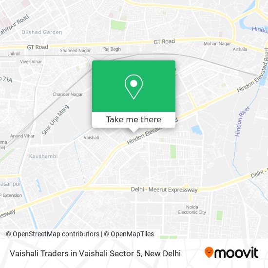 Vaishali Traders in Vaishali Sector 5 map
