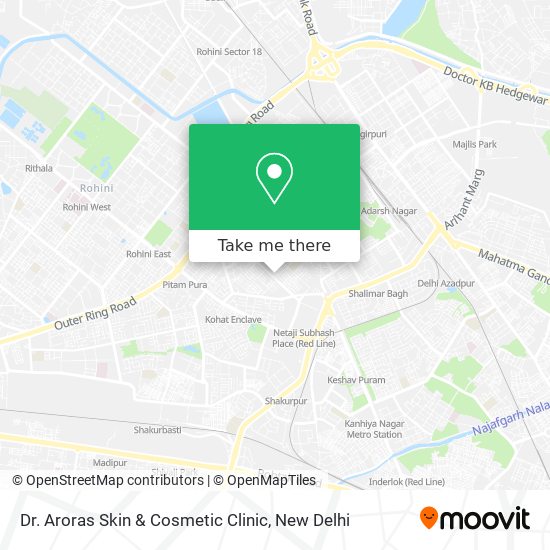Dr. Aroras Skin & Cosmetic Clinic map