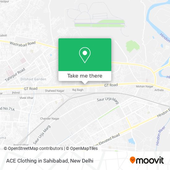 ACE Clothing in Sahibabad map