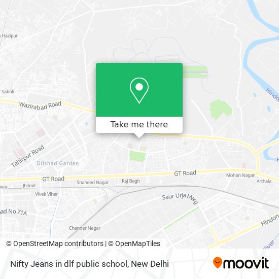 Nifty Jeans in dlf public school map